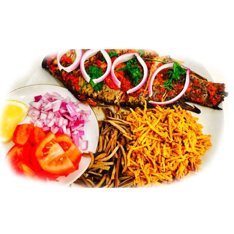 Abacha/Fish/Kpomo – Sugarcane