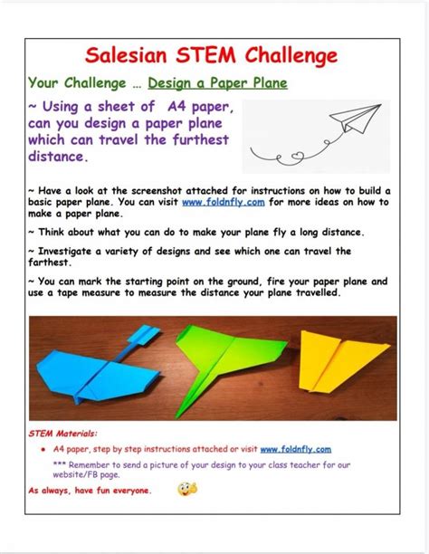 Paper Plane STEM Challenge - Blog