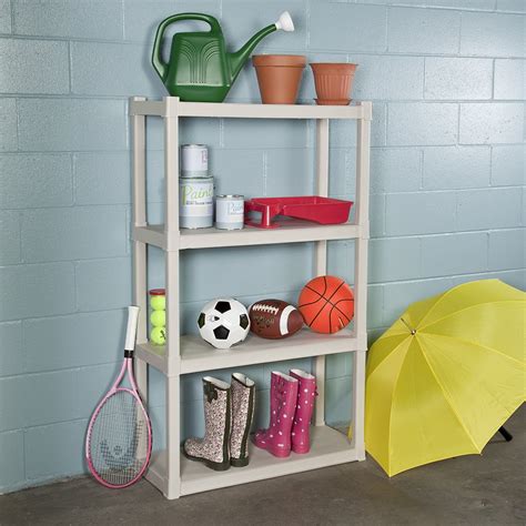 Sterilite 4-shelf Utility Storage Cabinet - Homebase Wallpaper