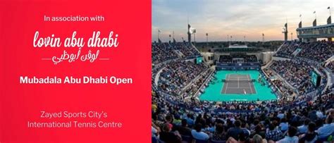 Abu Dhabi Announces First-Ever WTA Approved Tennis Championship