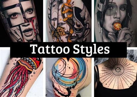 Types Of Tattoos Styles - Design Talk