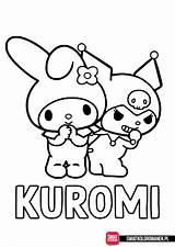Kolorowanki Kuromi  Dziecko sketch template