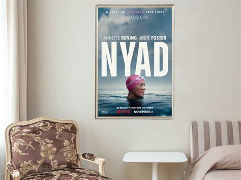 Nyad Movie Posters Movie Collectibles Unique Customized Poster Gifts - Etsy