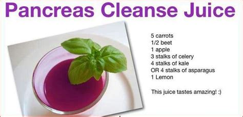 Pancreas Cleanse Juice | Cancer fighting smoothies recipes, Digestion ...