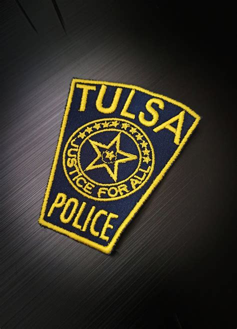 Tulsa Police Justice for All Emblem Patch Fabric Watchmen | Etsy