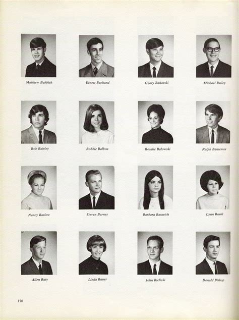 1970 Yearbook - Seniors - Center Line High School Memories