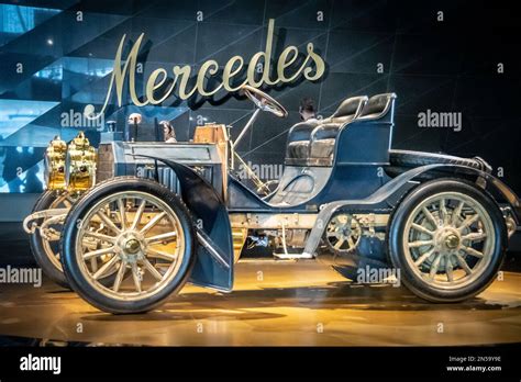 Mercedes-Benz Museum Stuttgart Germany Stock Photo - Alamy