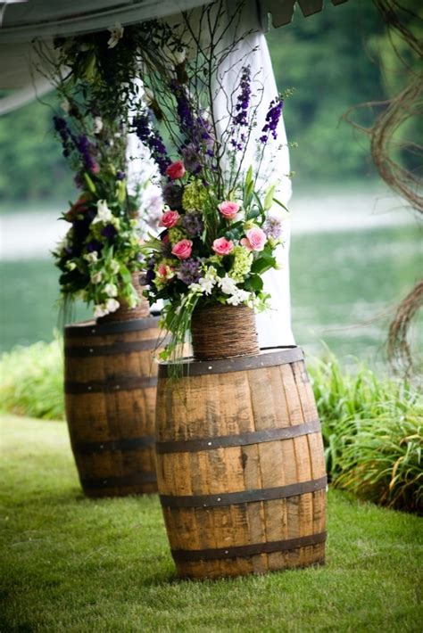 35+ Creative Rustic Wedding Ideas to Use Wine Barrels | Deer Pearl Flowers