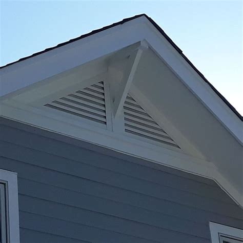 Right Triangle Gable Vent Combo | Gable vents, Gable roof design ...