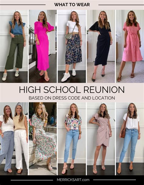 High School Reunion Outfits - Merrick's Art