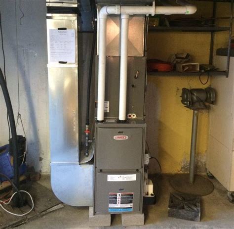 Air Inc. Heating and Air Conditioning Before & After Photo Set - Lennox furnace installation ...