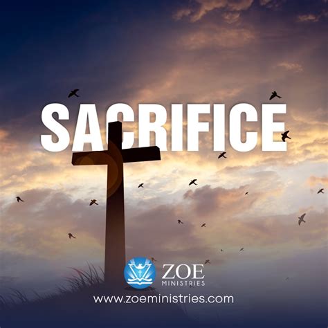 SACRIFICE – Zoe Ministries Church