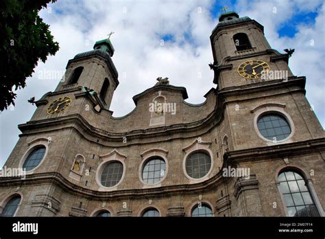 Innsbruck Cathedral, also known as the Cathedral of St. James, is an ...