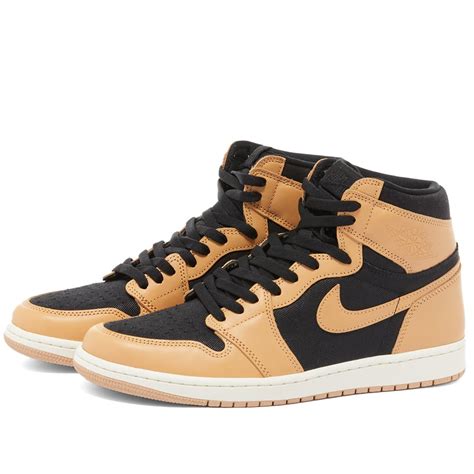 Air Jordan 1 Retro High OG Vachetta Tan & Black Sail | END. (AU)