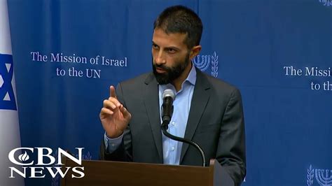 Son of Hamas Co-Founder Denounces Group at UN, Exposes 'Savage' Indoctrination of Palestinian ...