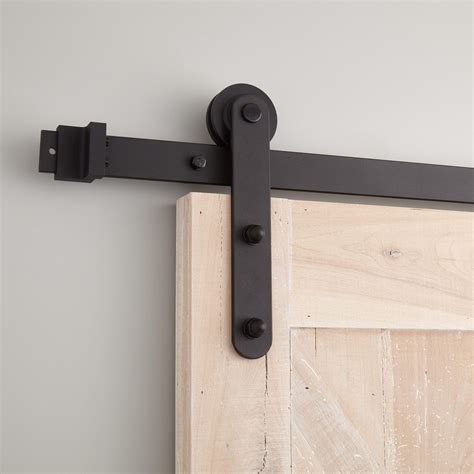 Emile Barn Door Hardware - Black - Barn Door and Gate Hardware - Hardware | Barn door hardware ...