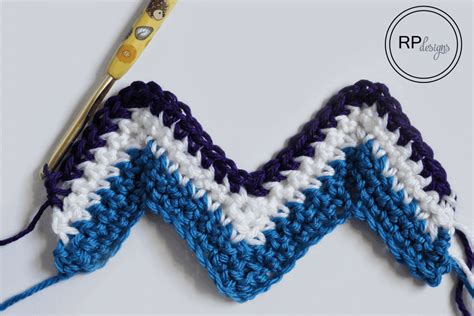 Free Chevron Crochet Pattern - Make a Chevron Crochet Blanket