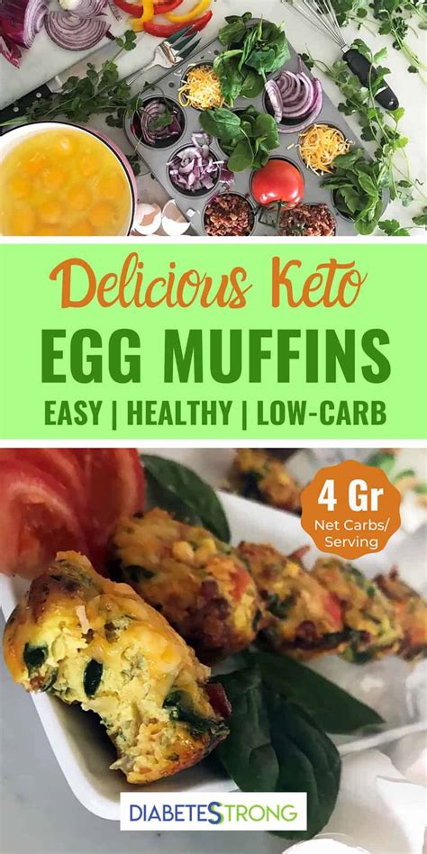 Keto Egg Muffins - Diabetes Strong