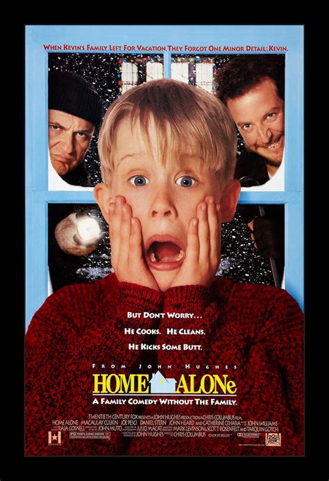 Home Alone 11x17 Framed Movie Poster | Etsy