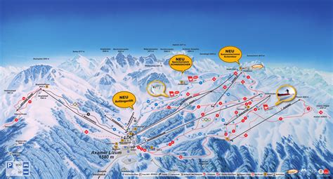 Axamer Lizum Piste Map – Free downloadable piste maps.