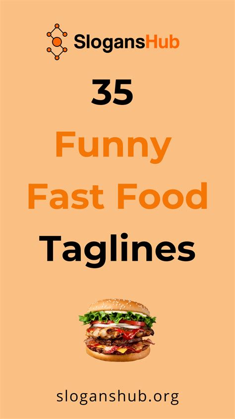 35 Funny Fast Food Slogans and Taglines