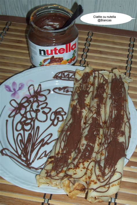 Clatite cu nutella ~ Bucataria din casa mea.