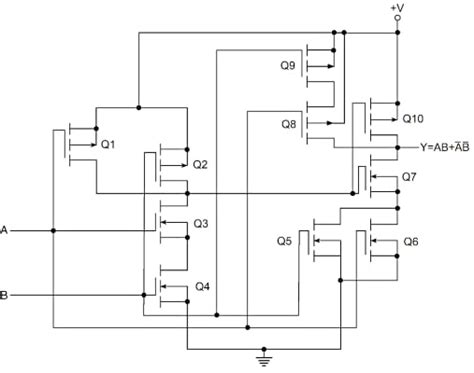 Cmos Xor Gate Circuit Diagram Diagramaica