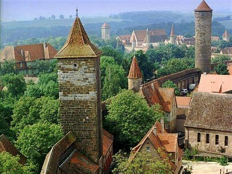 Rothenburg, Germany - medieval town | Medieval Towns and Squares ...