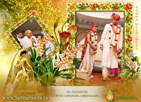 Find best matches for Kamma Brides and Grooms at Subhamastu, the only ...