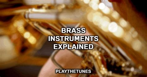 Brass Instruments List (Updated 2023 Guide) (2023)