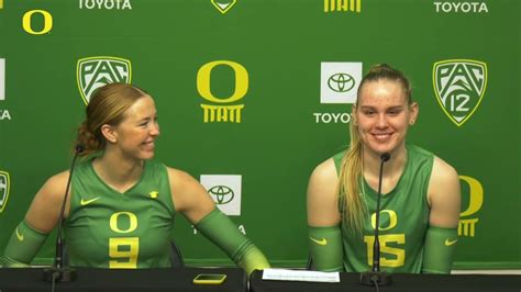 Hannah Pukis & Mimi Colyer | Post-Match vs USC - YouTube