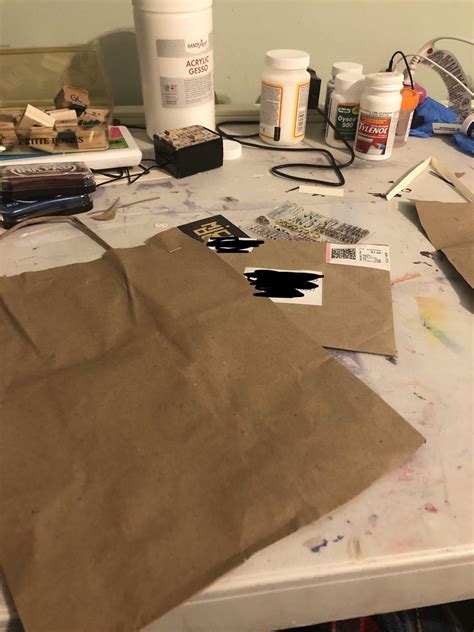 i reuse paper bags to make envelopes! : r/ZeroWaste