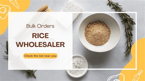 This is where to buy Bulk Order and Wholesale Rice Suppliers in South Africa