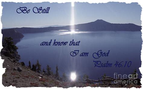 Psalm 46 Photograph by Sharon Elliott - Pixels