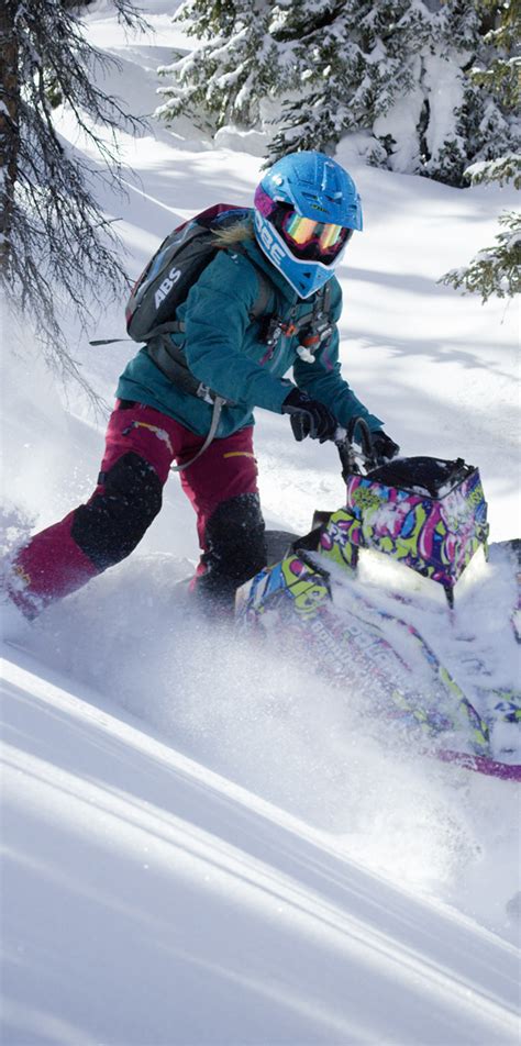 TOBE Women's Fingo Collection worn by Kim Onasch | Snowmobile, Leg gaiters, Snowmobile clothing