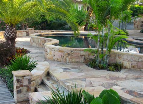 Backyard landscaping South Florida - Tropical - Landscape - Miami - by Matthew Giampietro Garden ...