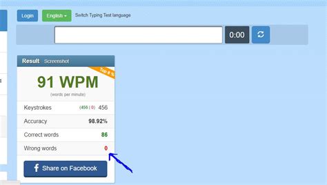 10fastfingers Typing Test