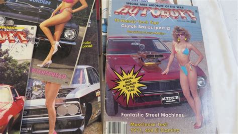 Assorted AutoBuff Car and girl magazines