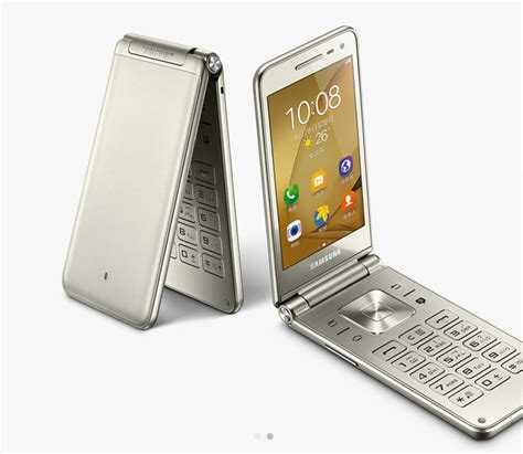 Samsung introduces its newest flip smartphone, the Galaxy Folder 2