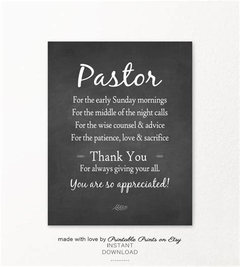 pastor appreciation month quotes - Audra Breen