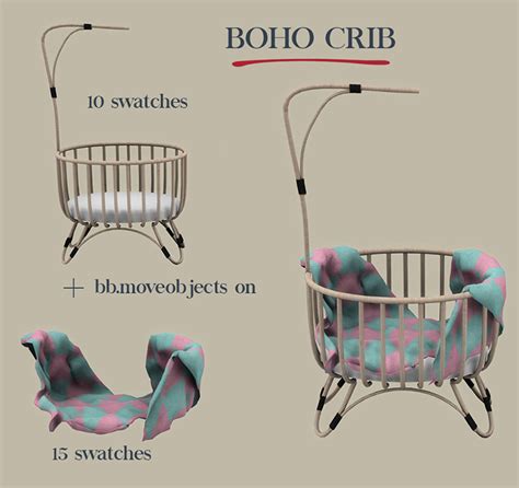 Baby Crib CC & Mods For The Sims 4 (All Free To Download) – FandomSpot