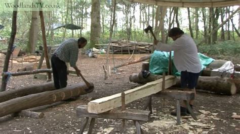 Early Medieval timber work - YouTube