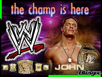 John Cena the champ is here Picture #135094048 | Blingee.com