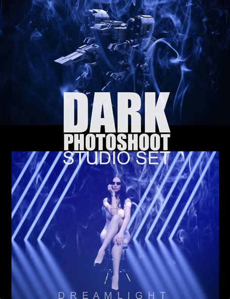 Dark Photoshoot Studio Set | Daz 3D