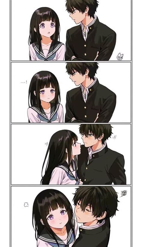 One of the best anime ships : r/hyouka