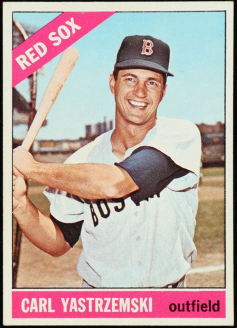 Carl Yastrzemski 1966 Topps #70 | Pristine Auction