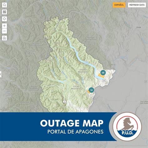 Chelan County PUD on Twitter: "OUTAGE MAP // Help us preview a tool to help you get information ...