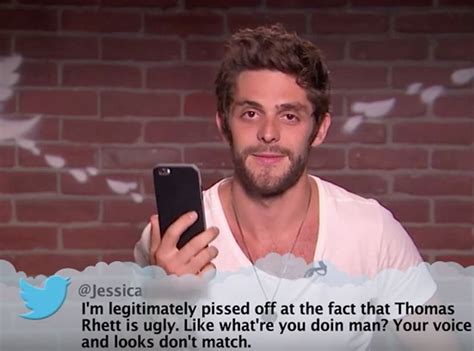 Thomas Rhett from Celebrity Mean Tweets From Jimmy Kimmel Live! | E! News