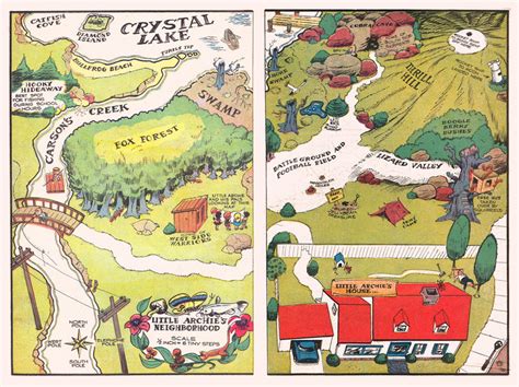 Fricking Awesome Maps From the Silver Age of Comic Books | WIRED