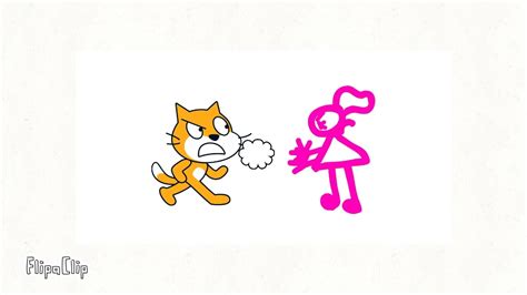 scratch cat and friends fight cloud 17 - YouTube